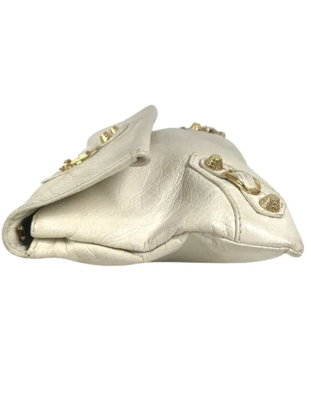 Balenciaga Clutch Giant Envelope Leather White